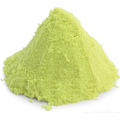 PUFI Kouzelný kinetický písek zeleno-žlutý 1 kg