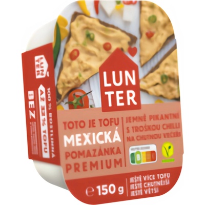 Lunter Tofu mexická pomazánka Premium 150 g