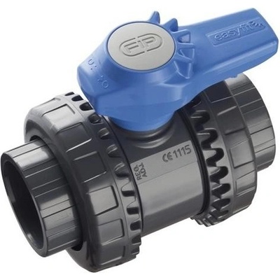 Guľový ventil FIP EASYFIT, 2-cestný D32 mm - lepenie / lepenie