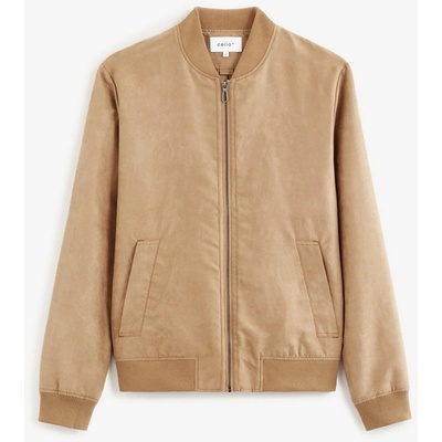 Celio Светлокафяв мъжки бомбър от велур Celio Budain Celio | Kafyav | МЪЖЕ | S