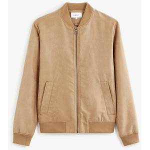 Celio Светлокафяв мъжки бомбър от велур Celio Budain Celio | Kafyav | МЪЖЕ | S