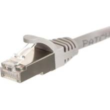 Netrack BZPAT20F5E patch, RJ45 snagless boot Cat 5e FTP, 20m, šedý