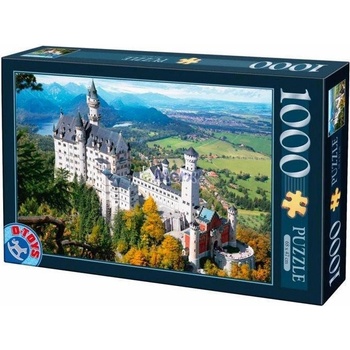 D-Toys Neuschwanstein Německo 1000 dielov