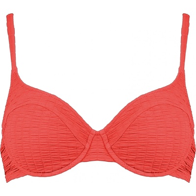 Watercult Дамско бикини горнище Watercult Women's Bikini Top Solid Crush 3 Bikini top - Fiery Coral - размер 38 (150-1456-0112)