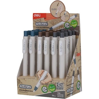 Deli Гума молив Deli Scribe RT EH01800 автоматична (10913044)