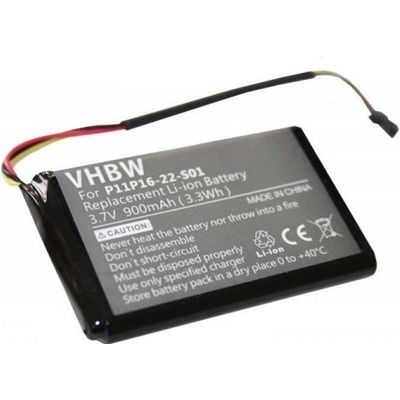 VHBW Batéria pre TomTom Start XL, 900 mAh - neoriginálne