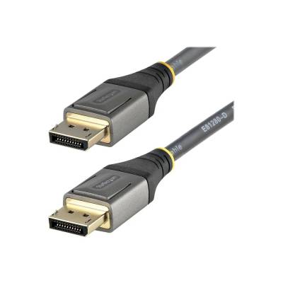 StarTech StarTech. com DP14VMM2M DisplayPort кабел 2 м Сив, Черен (DP14VMM2M)