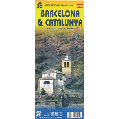plán Barcelona 1:12,5 t. / Catalunya 1:900 t. voděodolná