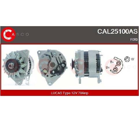 generátor CASCO CAL25100AS