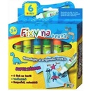 Creatoys Fixy na textil 6 barev