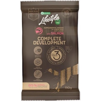 AKVATERA Nature's Protection DOG - Lifestyle Grain Free Salmon Complete development, лакомство за кучета със сьомга - за млади кучета от всички породи 110 гр, Литва - 125108