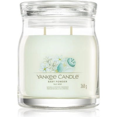 Yankee Candle Baby Powder ароматна свещ Signature 368 гр
