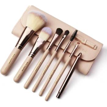 Image 1 of Maange Сет 7 бр. професионални четки за грим в калъф Ribbon, розов