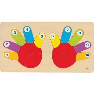 Goki puzzle vzor Ruky