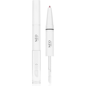 NEO Make Up Intense Serum 2in1 Lipliner & Lipgloss контуриращ молив и гланц за устни цвят 02 Blushing Pink