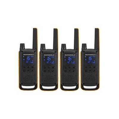 Vysílačky Motorola TLKR T82 Extreme Quad Pack (B8P00810YDEMAQ) černé/žluté