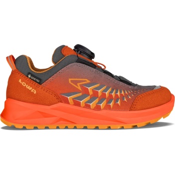 Lowa Детски мултиспорт обувки Lowa Kid's Ferrox GTX Lo Multisport shoes - Flame / Mango - размер 39 (EU) (702-3146-0427)