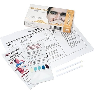 1stepbiotest Alkohol test ze slin 5 ks