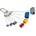 Black Diamond Клин Black diamond Wired Hexentrics Nut - Multicolor - размер Set 4-10 inkl. Karabiner (325-0026-1211)