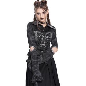 Devil fashion дамска риза DEVIL FASHION - Black - SHT143