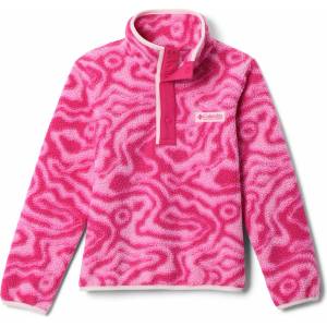 Columbia Helvetia II Printed Half Snap Fleece Guava pink Topo Детски размер: L / Цвят: розов