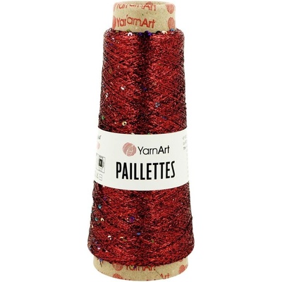 YarnArt Paillettes 8006 červená