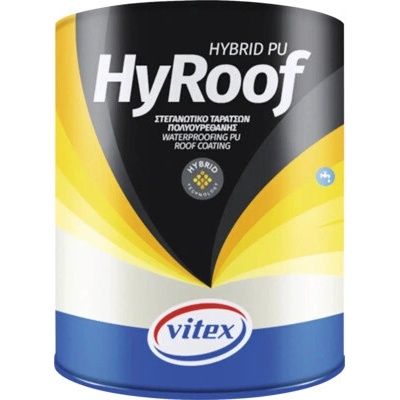 Hydroizolační nátěr na rovné střechy Vitex HyRoof hybrid PU, bílý 10l