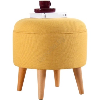 Asir Пуф pixi, Ø 40 см, жълт (as3031)