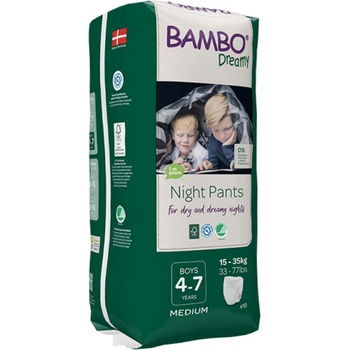 Bambo Dreamy Night Pants Boys 4-7 let 15-35 kg 10 ks