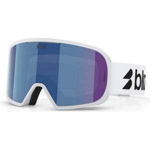 Bliz Ски маска Bliz G002 S3 Ski goggles - Matte White / Brown with Blue Multi - размер One Size (417-6345-0911)