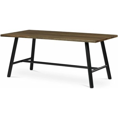 Autronic Fado HT-T1818 WAL Jídelní stůl 180 x 90 cm masiv ořech