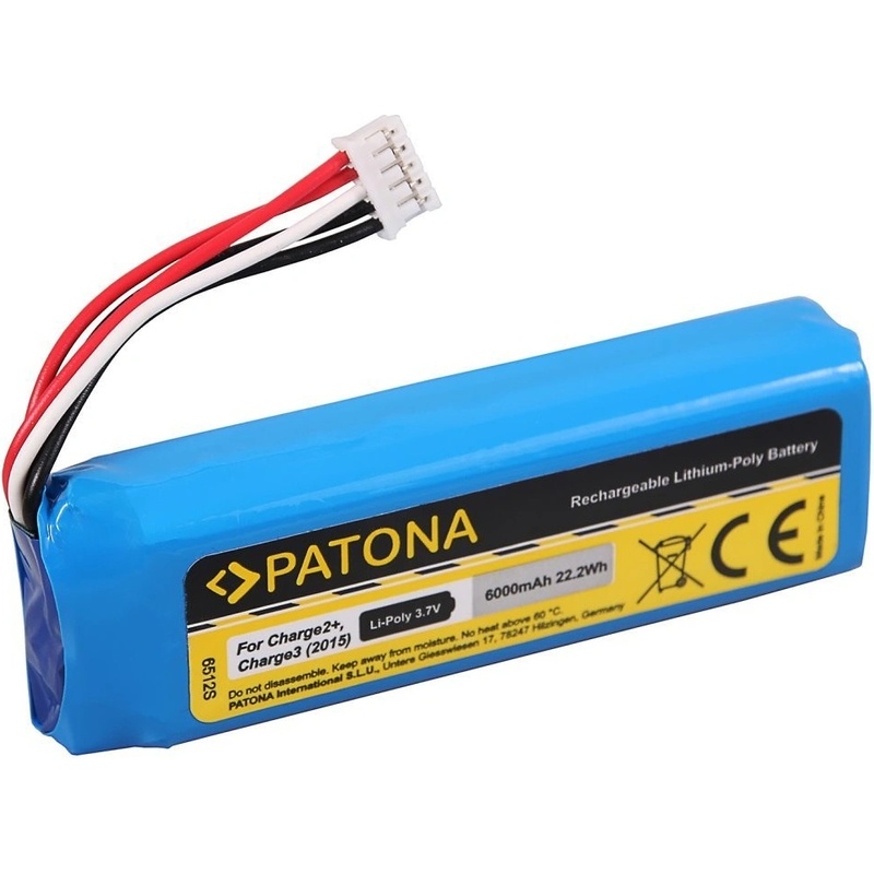 Batterie Cameron Sino Pour JBL Charge 5 – 7800mAh, 3.7V, Li-Ion – Remplacement 1AA011NA