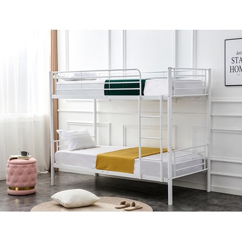 Halmar Метално двуетажно легло BUNKY - бяло (BUNKY/white/hal/bed)