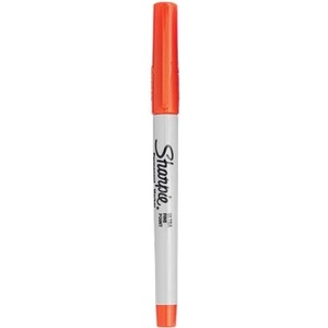 Sharpie Алкохолен маркер, 0, 5 мм, коничен, SHARPIE "Ultra Fine Point", оранжев NSH0811250 (NSH0811250)