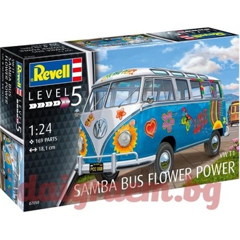 Revell Хоби модел REVELL 07050 - Volkswagen T1 Samba Bus Flower Power (R07050)