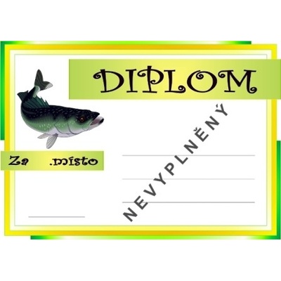 VIZINGR Rybáři diplom A4 č.61