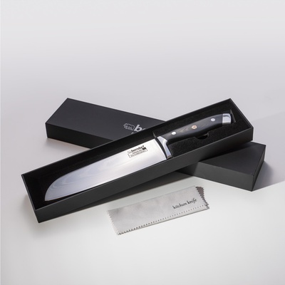 Nôž Santoku 21 cm z damaškovej ocele Berndorf Profi Line Damascus