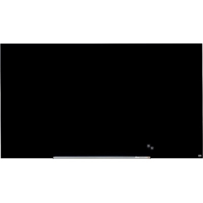 Nobo NOBO Sklenená tabuľa Diamond čierna 85”, 1900x1000mm