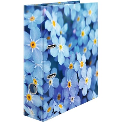 Herma Класьор Flowers, 7 cm, на сини цветя (1070100029)