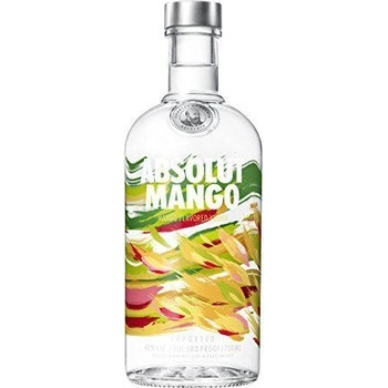 Vodka Absolut Mango 38% 1 l (holá láhev)