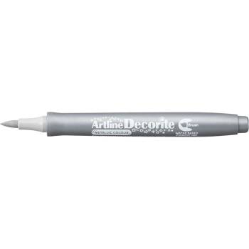 Image 1 of Artline Decorite Brush сребърен (EDFM-F SILVER)