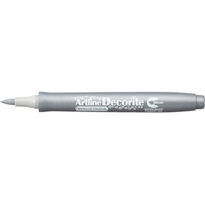 Artline Decorite Brush сребърен (EDFM-F SILVER)