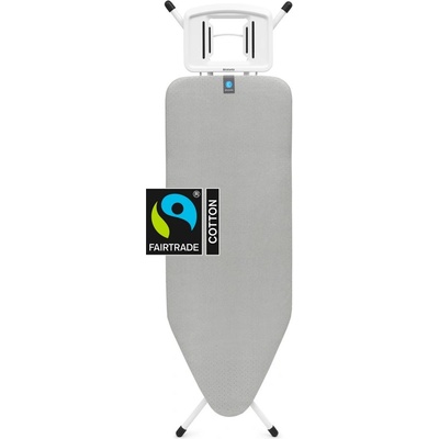 Brabantia Маса за гладене Brabantia C 124x45cm с масивна поставка за ютия, Metallised (1009428)