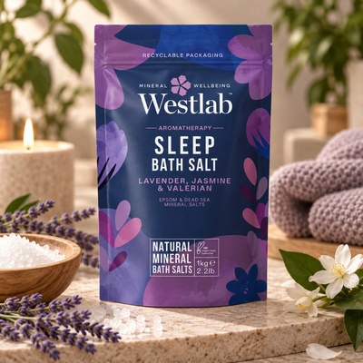 Westlab koupelová sůl Sleep 1 kg