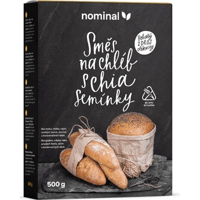 BLP Směs na chléb s chia semínky Pro zdraví 0,5 kg – Zbozi.Blesk.cz