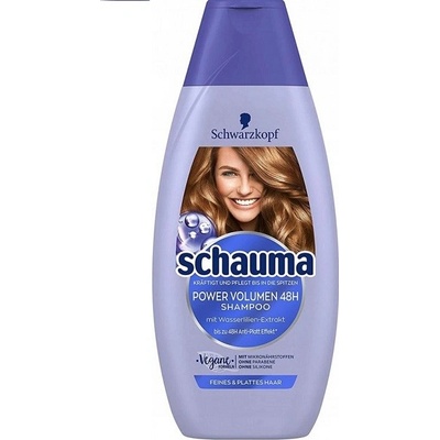 Schauma Power volume šampón s kolagénom na jemné a spľasnuté vlasy 400 ml