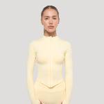 GymBeam Дамски спортен топ Luma Butter Yellow XL