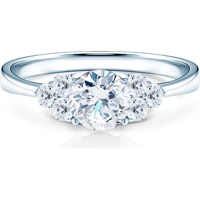 SAVICKI Приказен годежен пръстен: бяло злато, лабораторен диамант