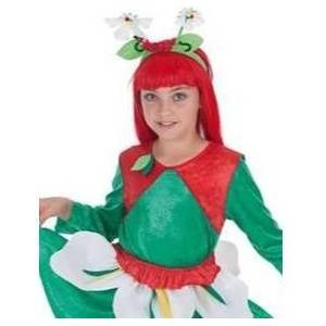 BigBuy Carnival Маскировъчен костюм за деца Червей Цвете Размер 7-9 години