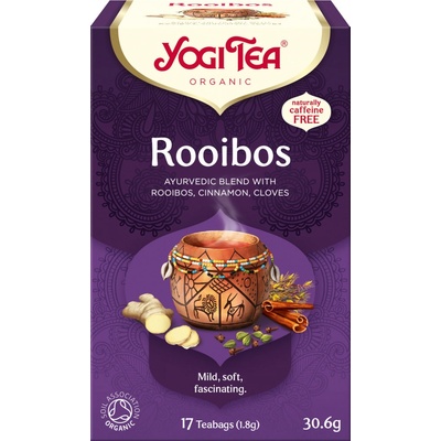 Yogi Tea Čaj Rooibos Bio 17 x 1,8 g BIO
